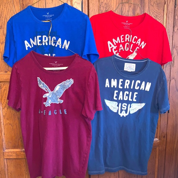 American Eagle Outfitters Other - Lot of 4 Small AEO🦅Tees